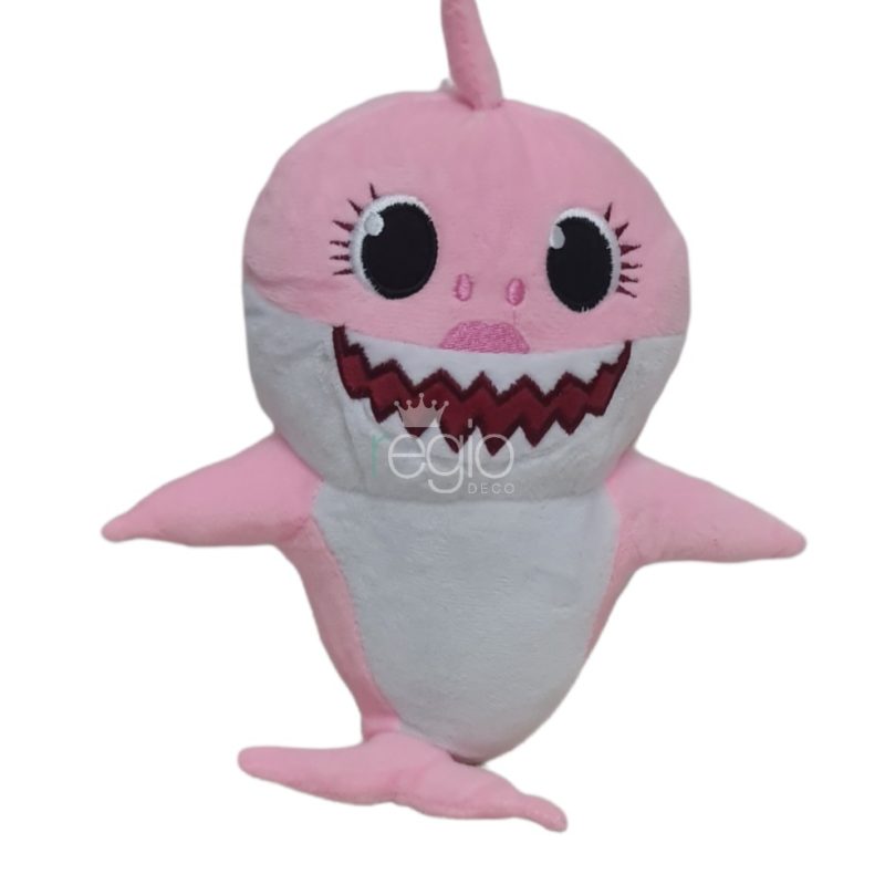 Personaje de peluche rosa Baby shark M