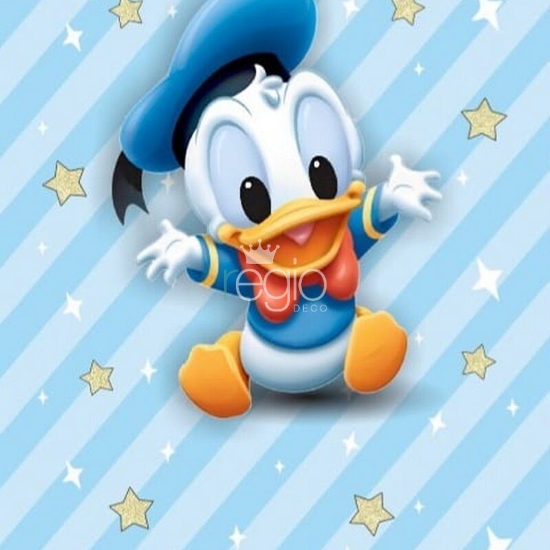 Impr. en tela sublimada Pato Donald baby lateral 1.65 x 1.95