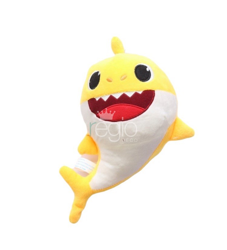 Personaje de peluche amarillo Baby shark P