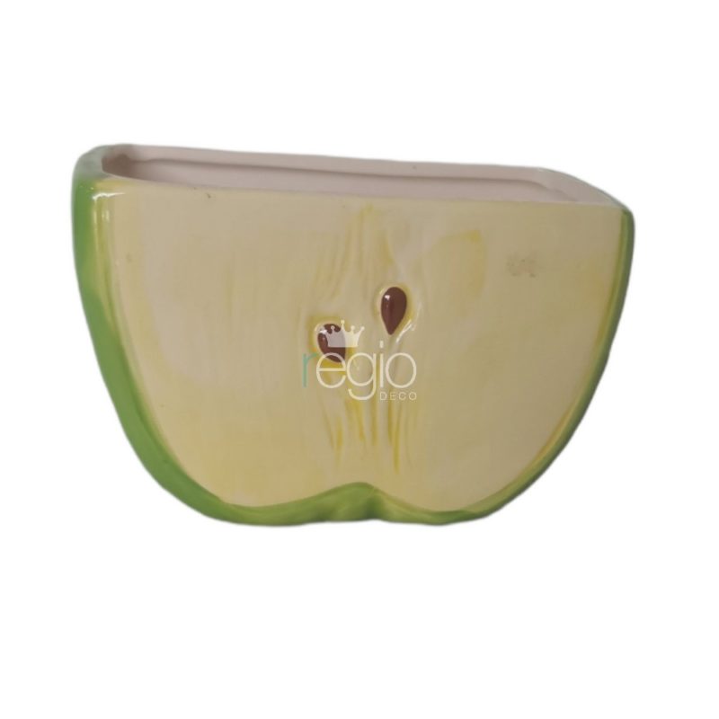 Adorno manzana porcelana