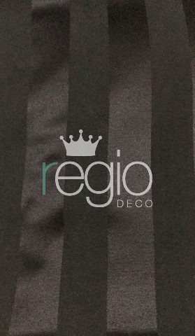 Jacquard rayas negro 2.80 x 1.50 mts