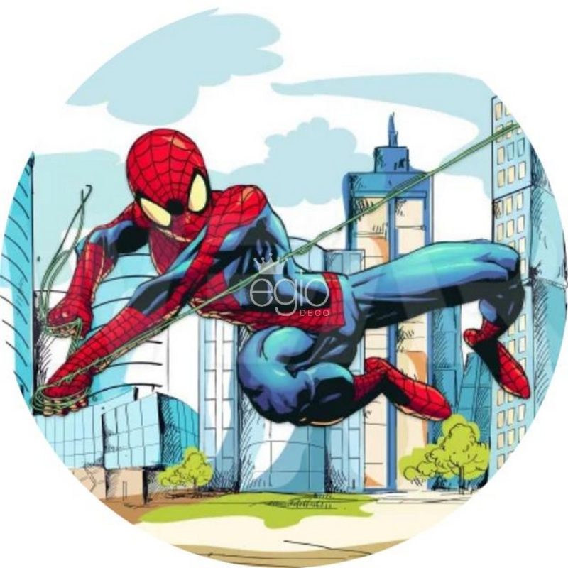 Impr. en tela sublimada Hombre araña,1.50 de diámetro