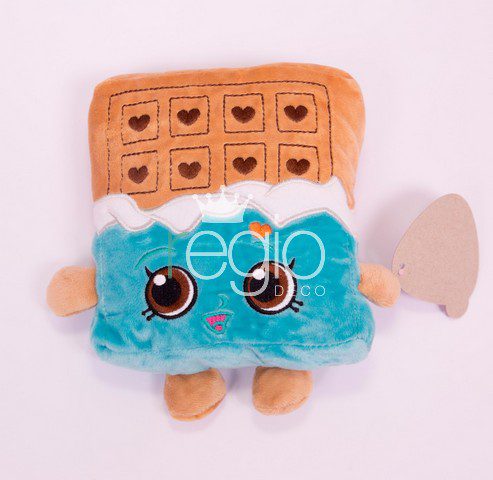 Personaje en peluche chocolate