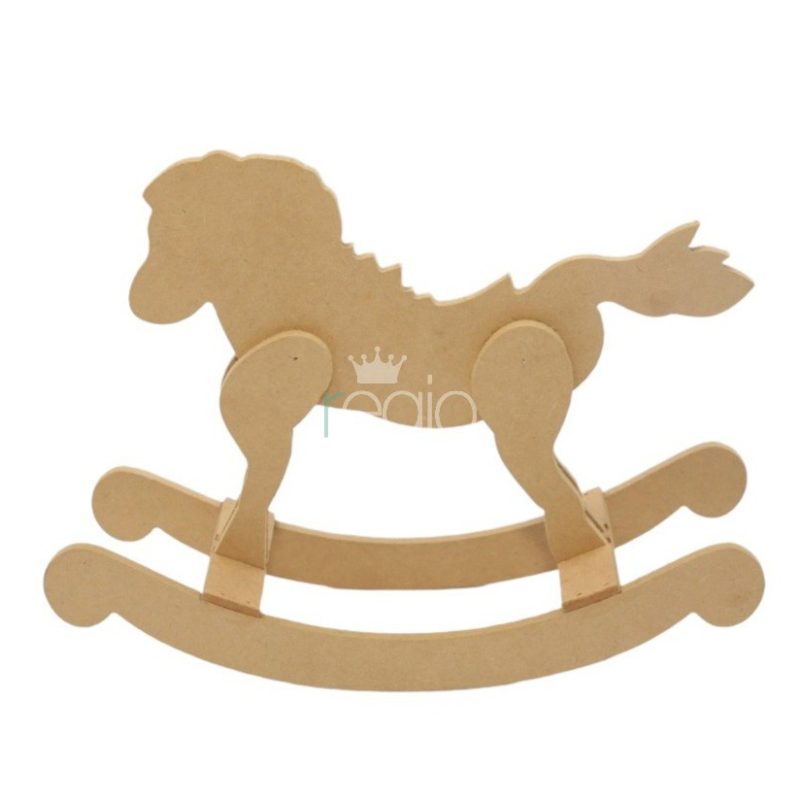 Caballito de madera de mesa M