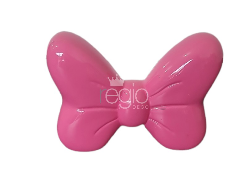 Moño rosa Minnie Mouse de cerámica