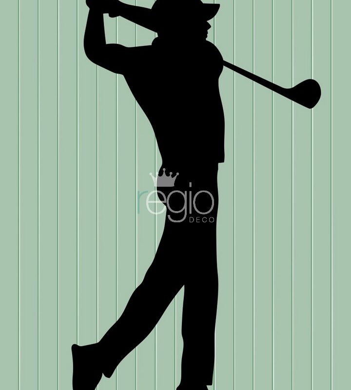 Impr. en tela sublimada Jugador de golf lateral 1.65 x 2.30