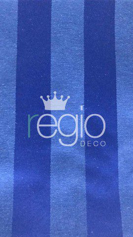 Jacquard a rayas azul 2.80 x 6 mts