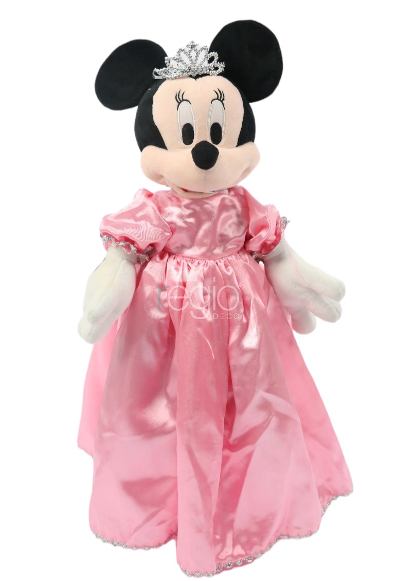 Personaje en peluche Minnie rosa princesa M