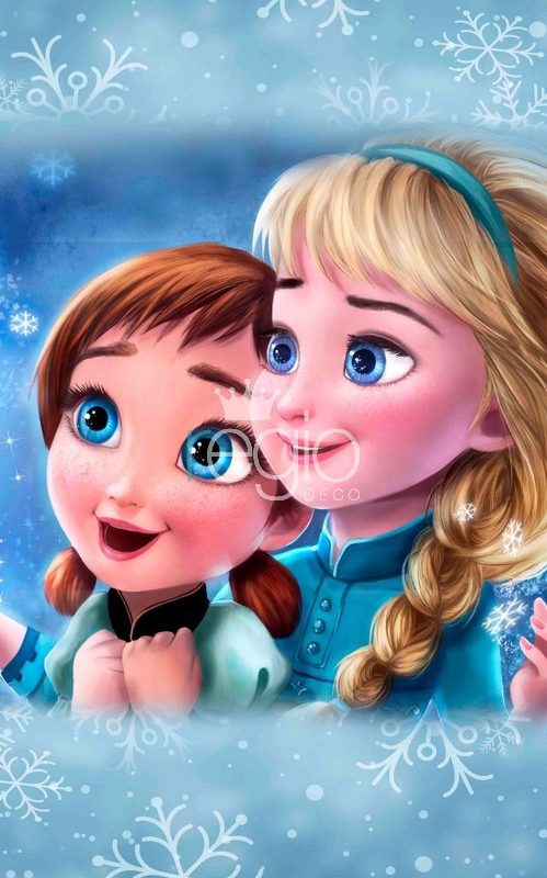 Impr. en tela sublimada Frozen baby lateral 1.10 x 2.30