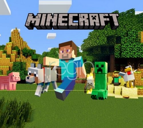 Impresión en tela sublimada Minecraft 4 x 3