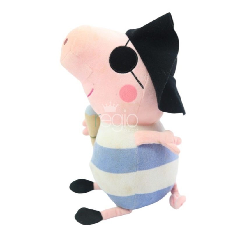 Personaje en peluche George pig pirata M