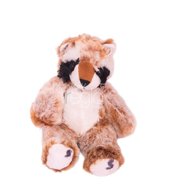 Personaje en peluche Mapache marrón
