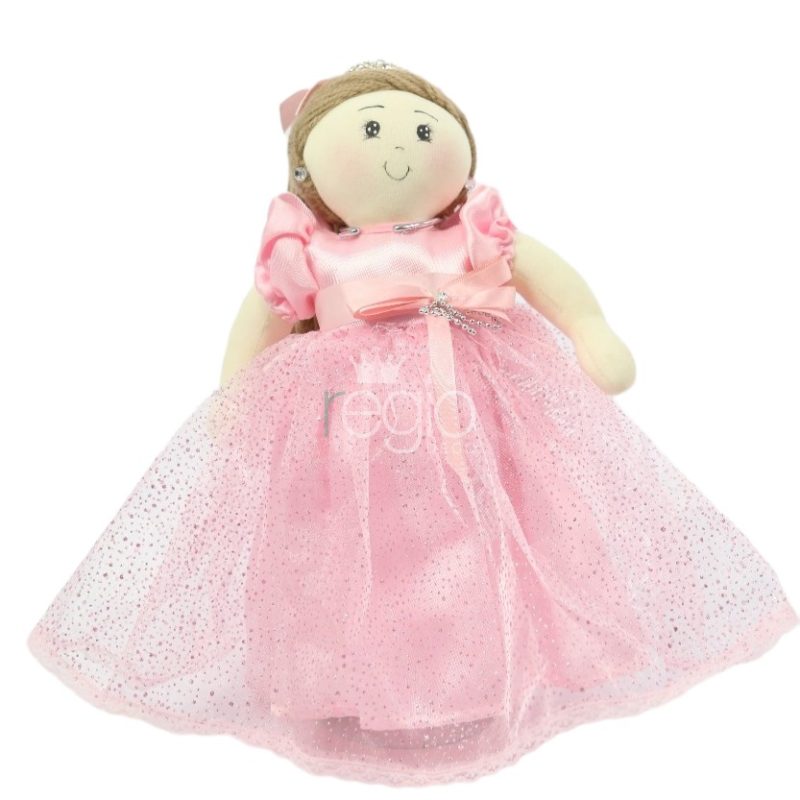 Muñeca princesa-vestido rosa