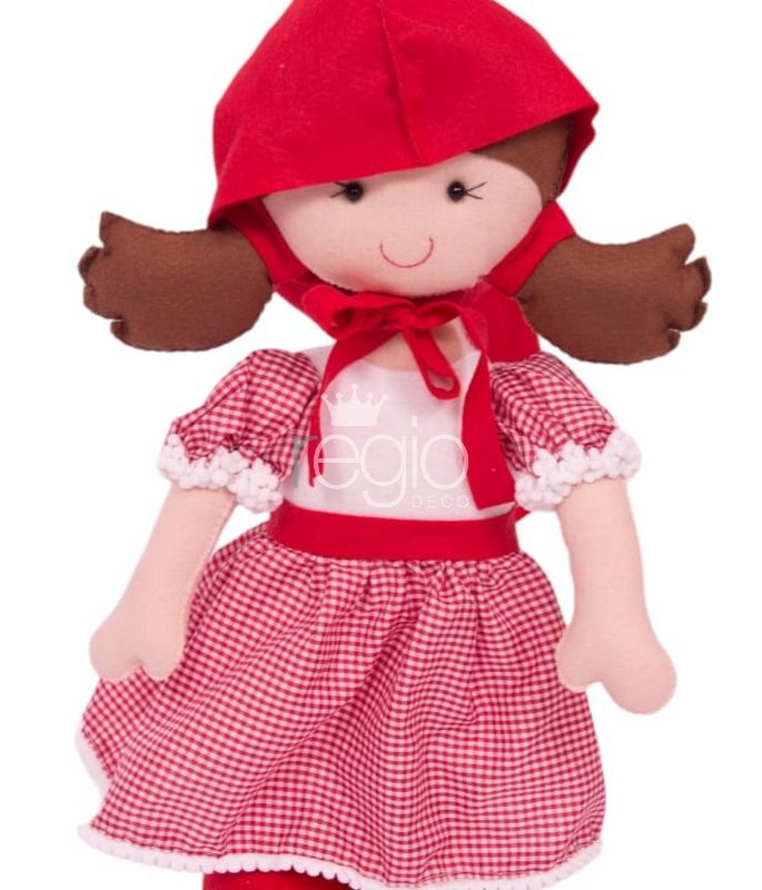 Personaje en fieltro Caperucita Roja