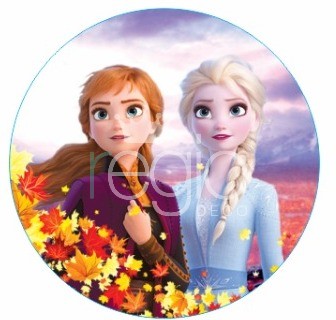 Impr. en tela sublimada Frozen II, 2.10 de diámetro