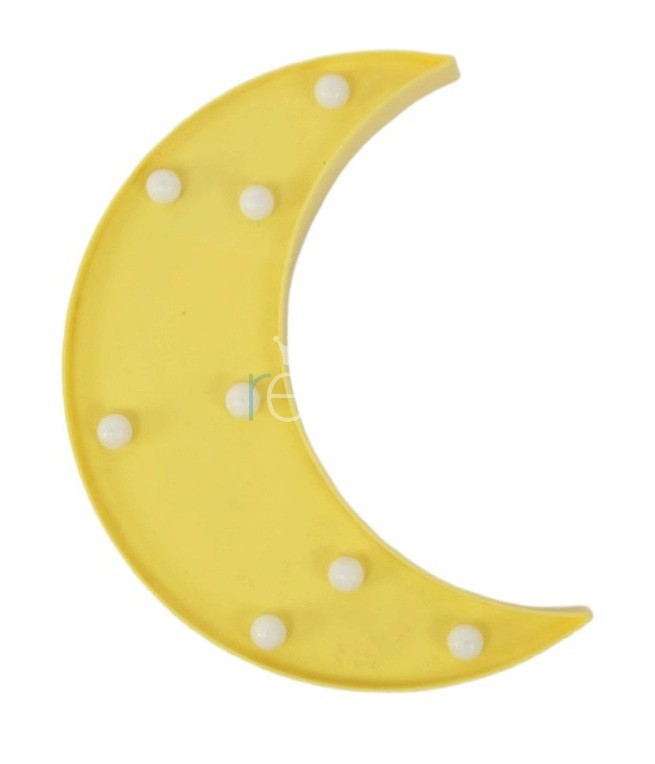 Luna amarilla led