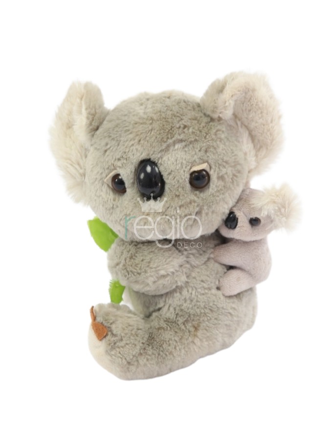 Yoka Koala - Peluche Koala GM con bebé y mordedor
